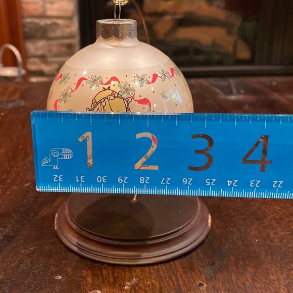 Precious Moments Collectible Glass Ball Ornament 1994 May Christmas Delightful - Picture 8 of 8